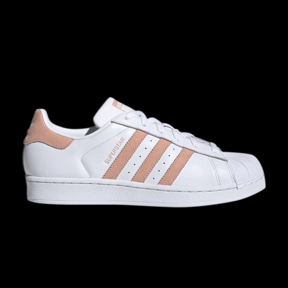 Кроссовки Adidas Wmns Superstar 'White Glow Pink' 1
