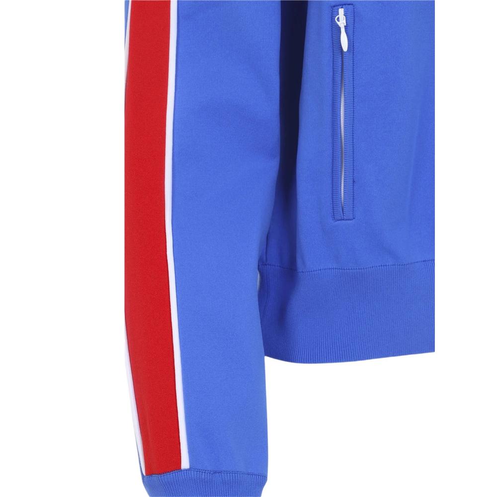 logo-print side-stripe sweater 3
