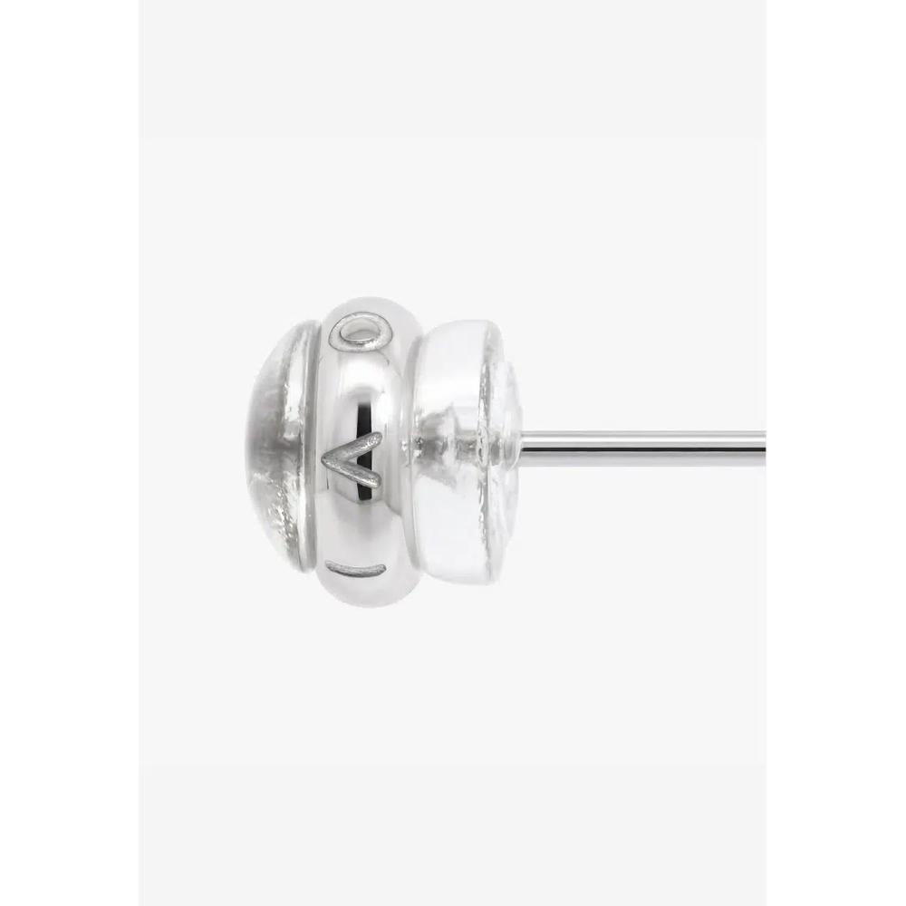 Серьги Roselle Lumin Red из белого золота 2