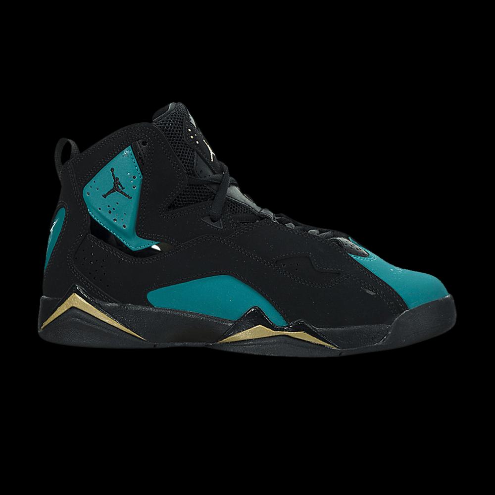 Кроссовки Air Jordan True Flight GG 'Black Rio Teal' 1
