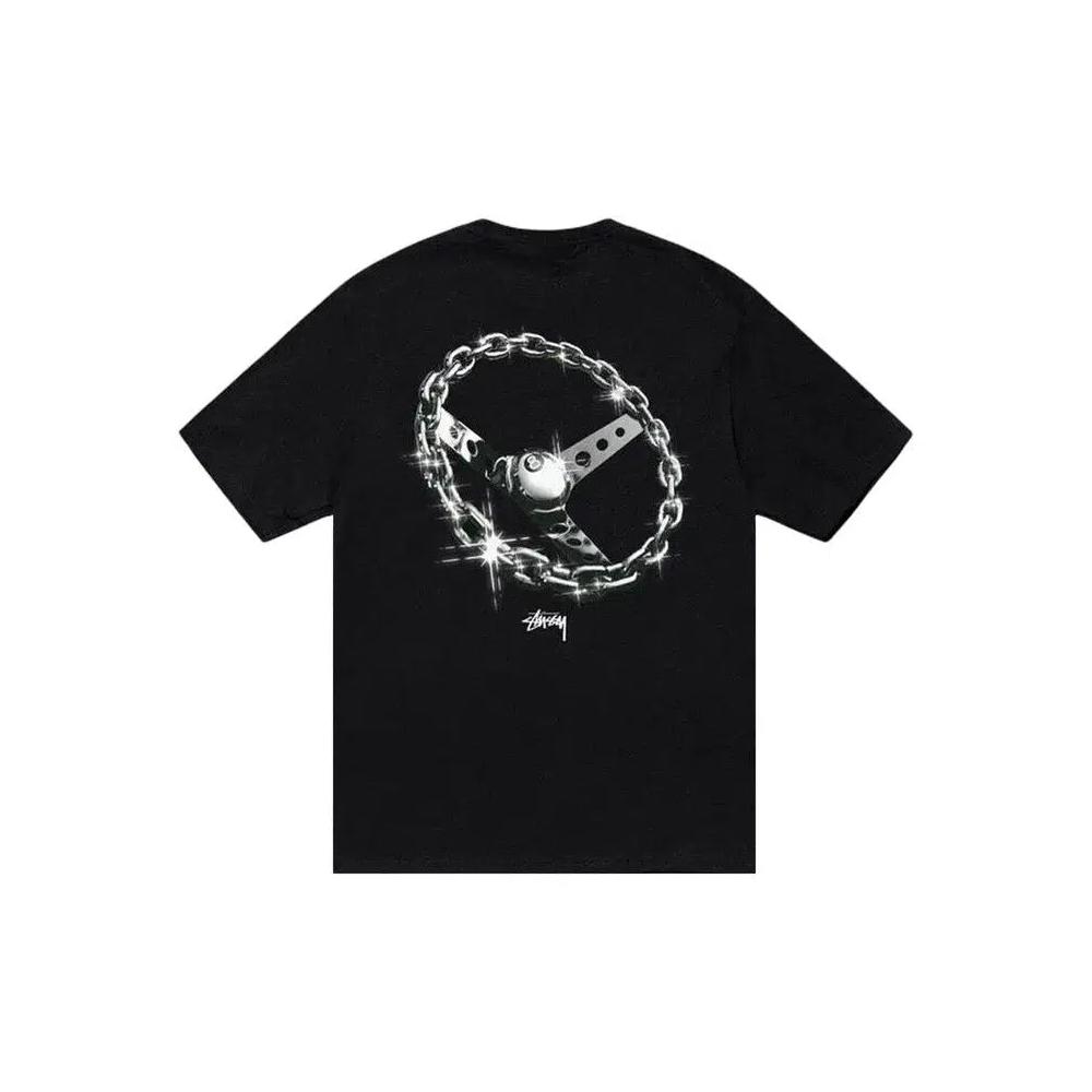 Футболка Stussy Chain-link Tee 'Черный' 2