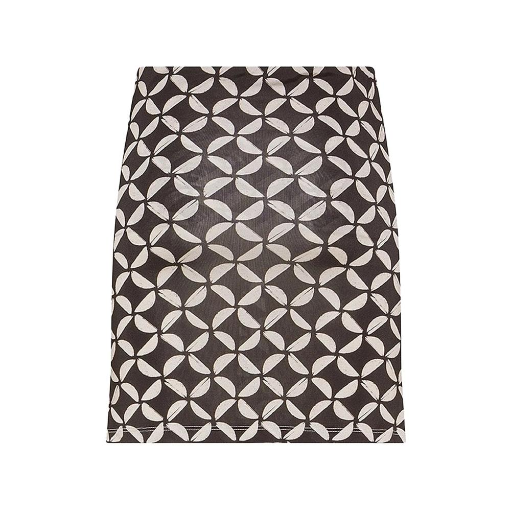geometric-print skirt 2