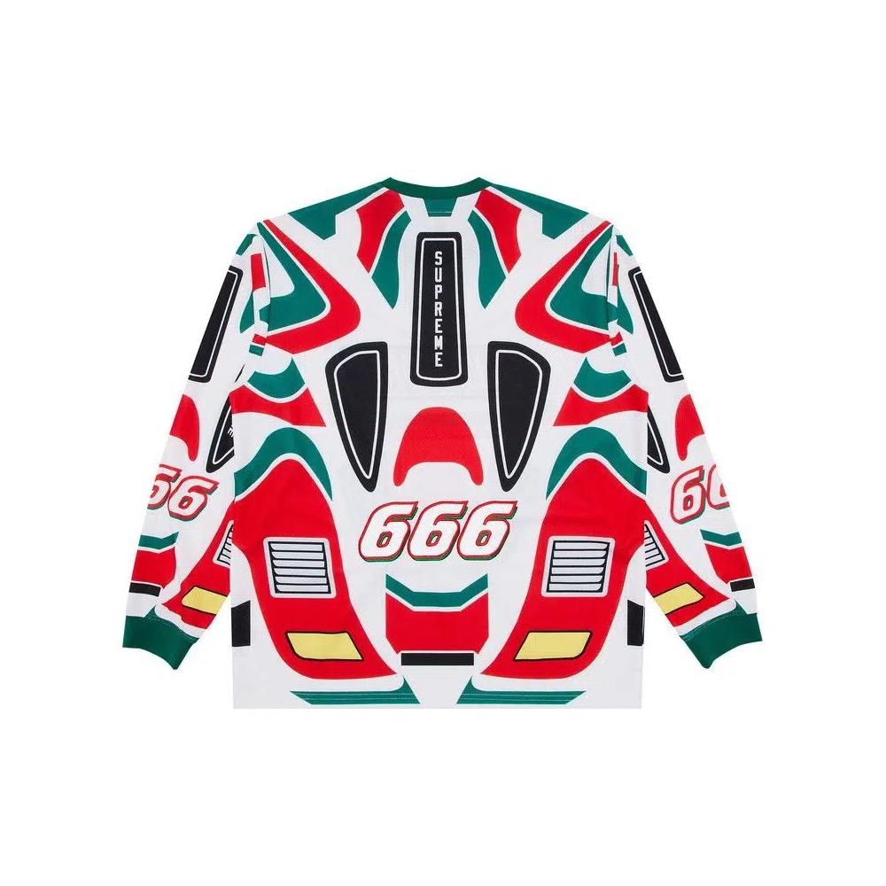 Джерси Supreme Джерси Decals Moto «Белый» 2