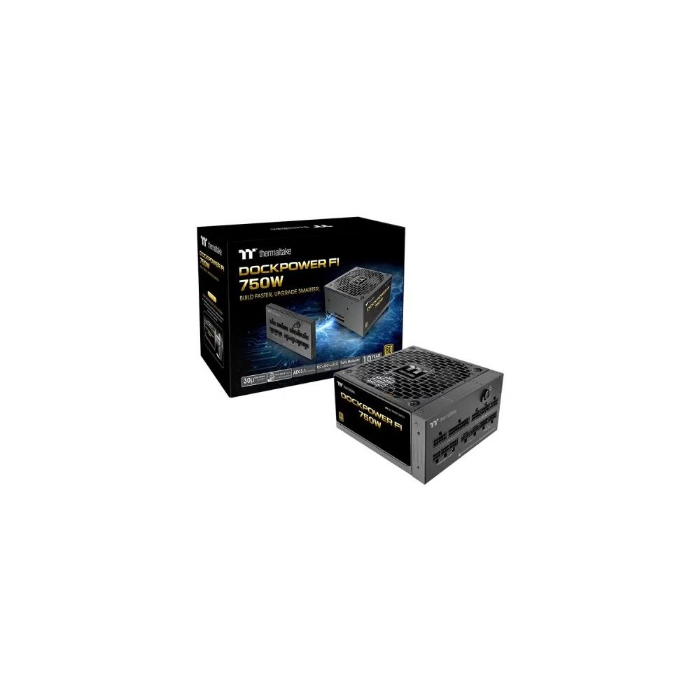 Thermaltake Dockpower FI 750W 80Plus Gold Золотой Полностью модульный Блок питания - Черный 6