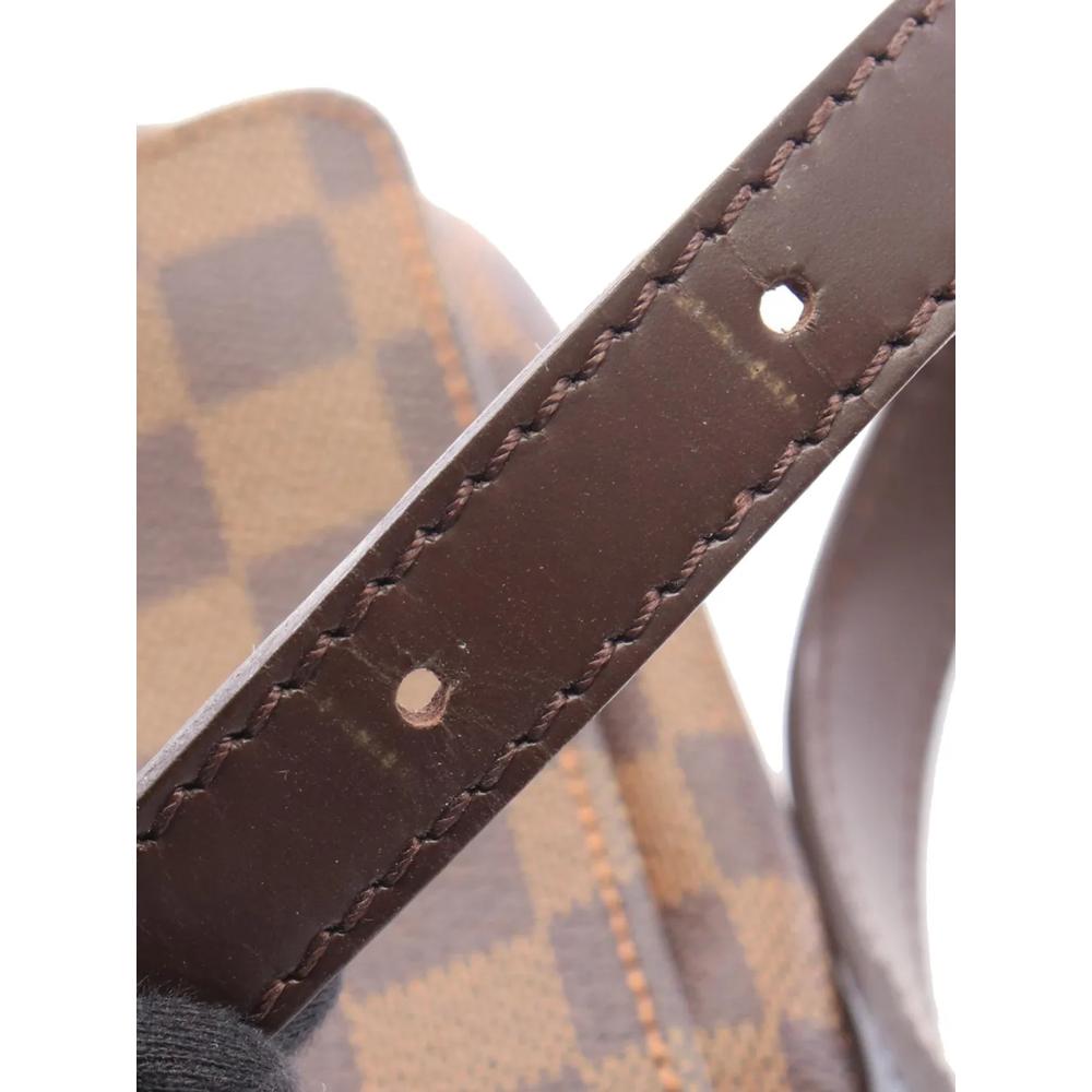 Сумка на плечо Damier Ebene Musette Tango Short Strap (2004 год) 2