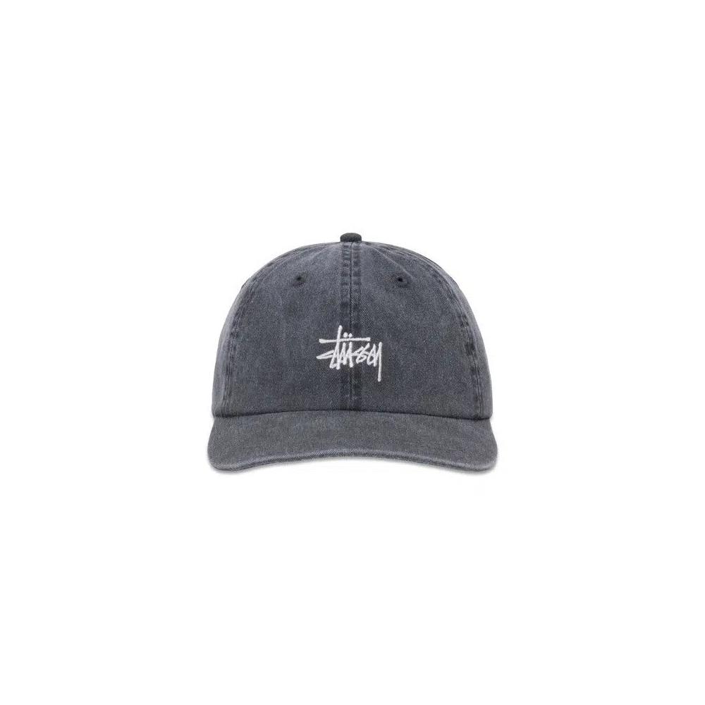 Кепки Stussy Basic Cap Washed 'Charcoal' 1