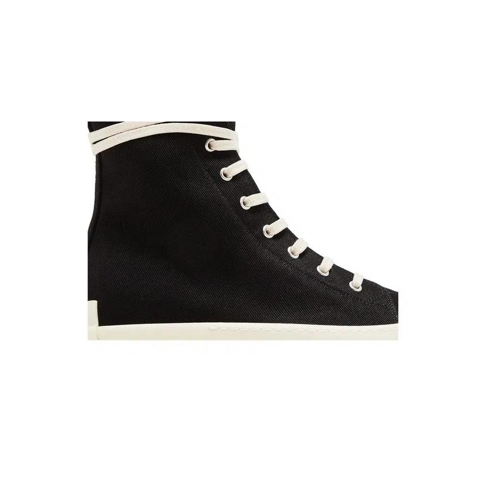 Кроссовки Rick Owens DRKSHDW Hollywood High 'Black Milk' 2