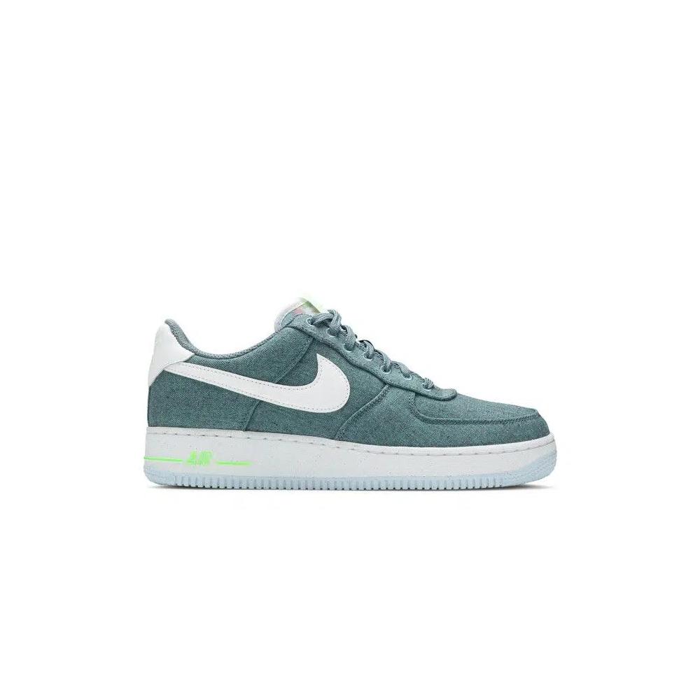 Кроссовки Nike Air Force 1 Low '07 «Recycled Canvas Pack — Ozone Blue» 1