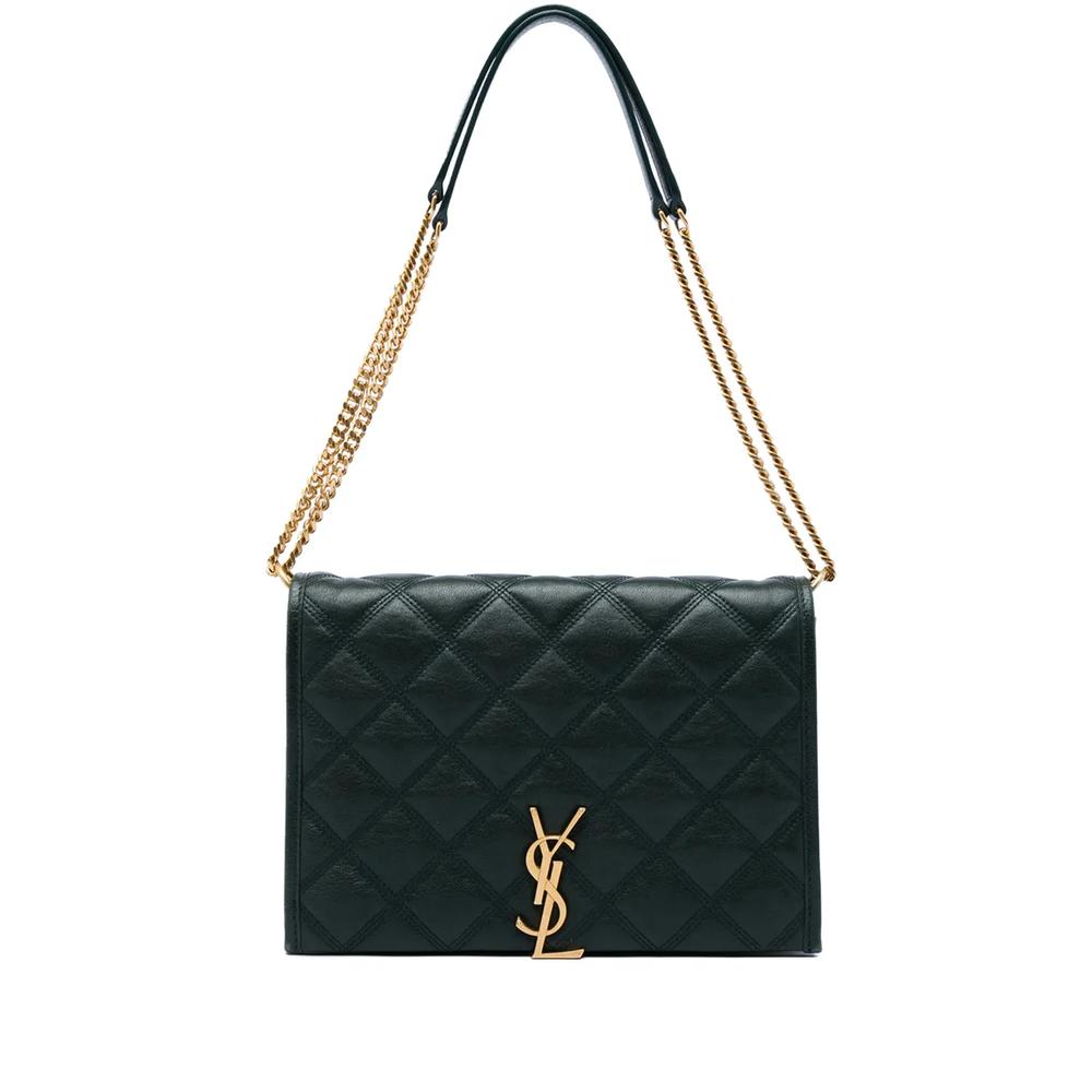 Маленькая сумка на плечо Quilted Lambskin Becky Chain (2020 год) 1