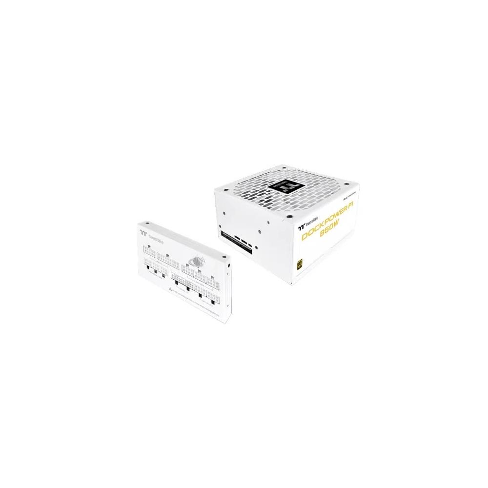 Thermaltake Dockpower FI 850W 80Plus Gold золотой полный модульный блок питания - White белый 3