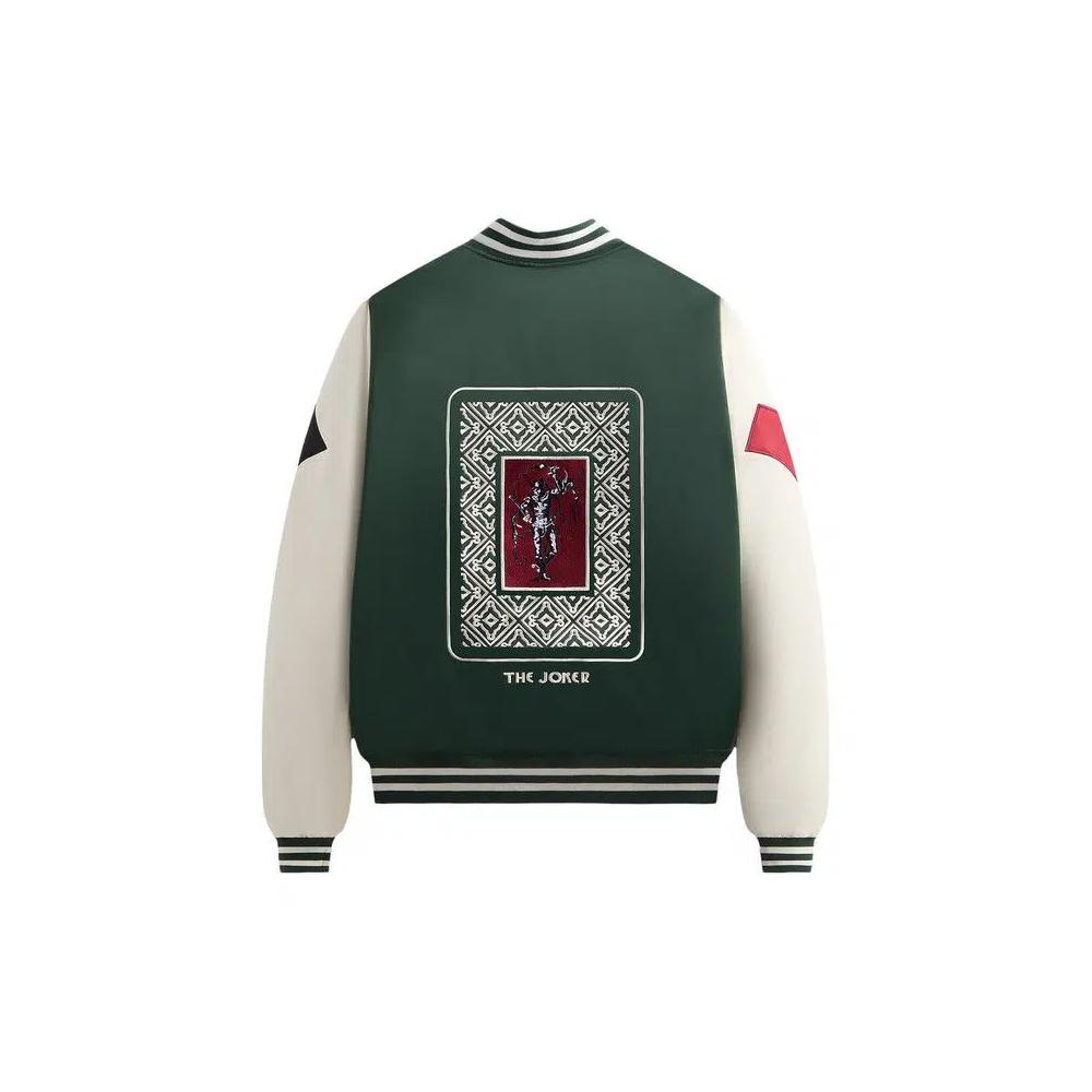 Бомберы Kith x Batman Joker Satin Bomber Jacket 'Ivy Green' 2