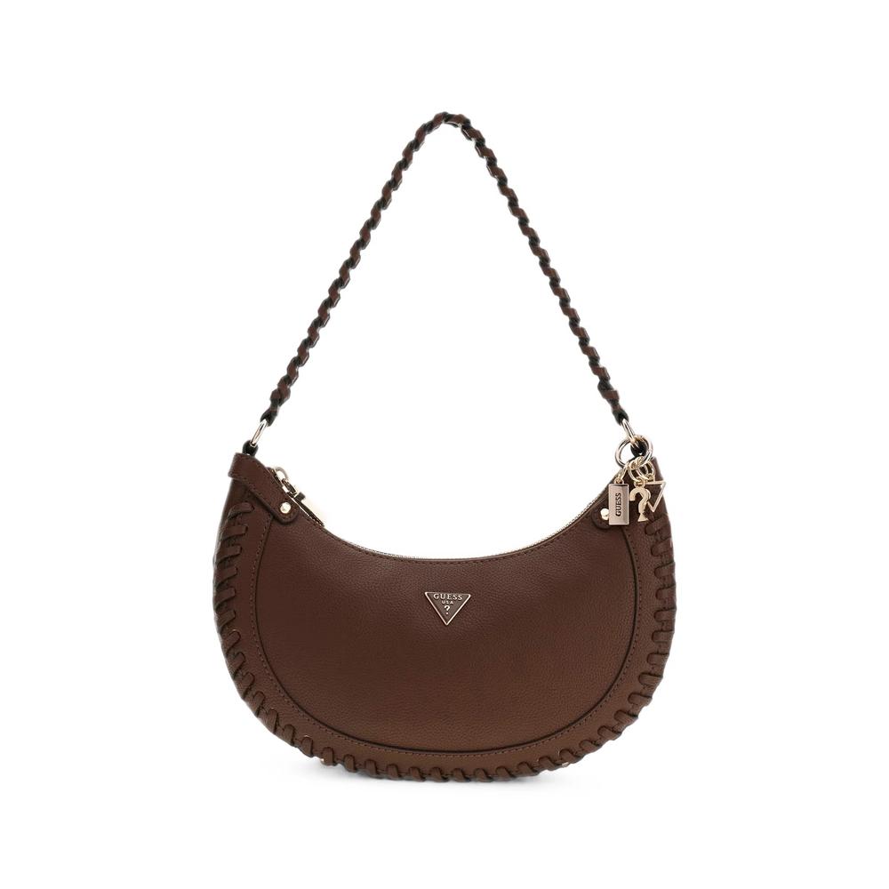 Petra whipstitch-trim shoulder bag 1