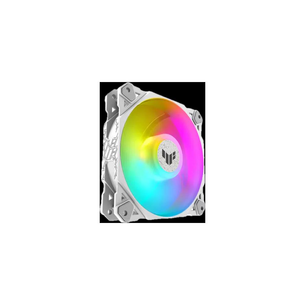 ASUS TUF Gaming TF120 ARGB 120mm вентилятор - White белый (Single Bulk Pack одиночный оптом) 1