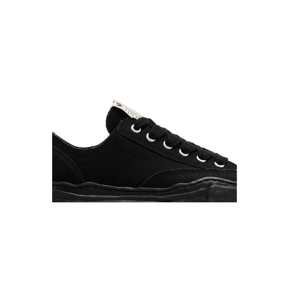 Кроссовки Maison Mihara Yasuhiro Peterson OG Sole Canvas Low 'Triple Black' 2