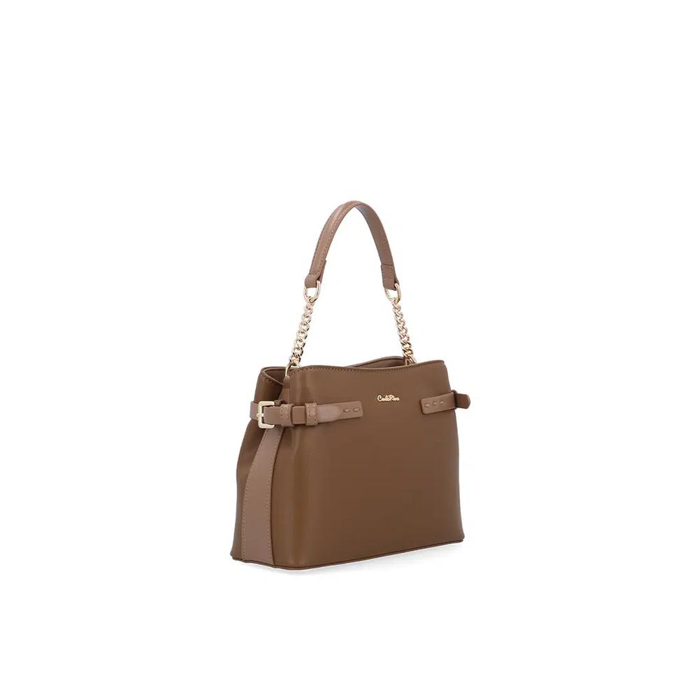 Сумка Latte Luxe Top Handle Bag S - Темно-коричневый 3