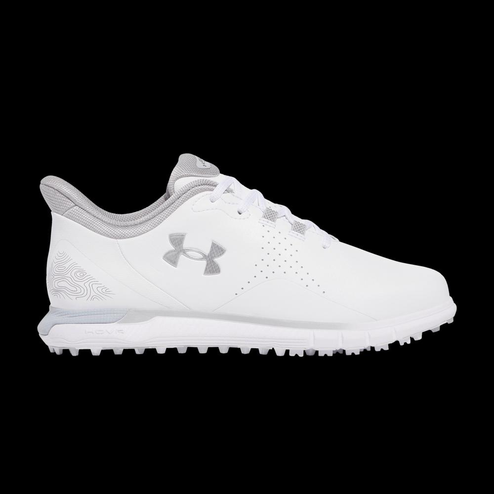 Бутсы Under Armour Drive Fade Spikeless Golf 'White Metallic Silver' 1