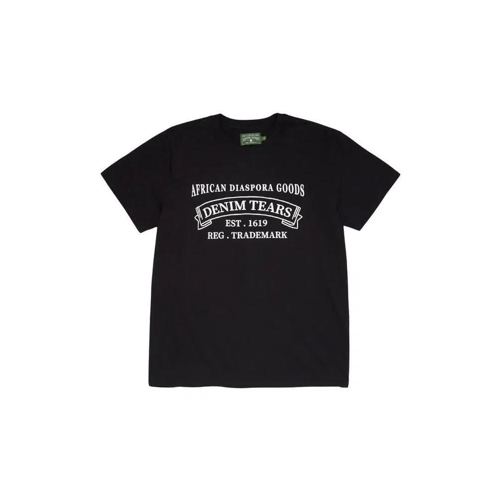 Футболка с коротким рукавом Denim Tears ADG Tee 'Black' 1