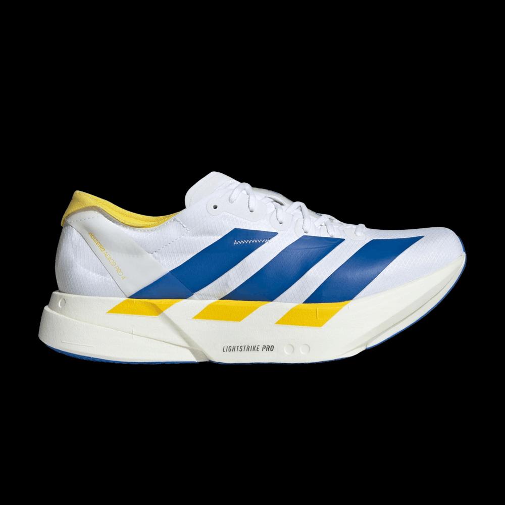 Беговые adidas Wmns Adizero Adios Pro 4 'Cloud White Blue Yellow' 1