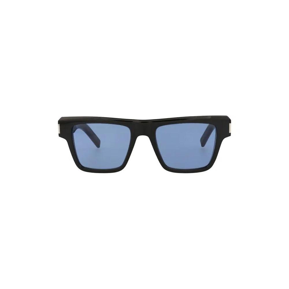 Солнцезащитные очки Saint Laurent Square 'Black/Blue' 1