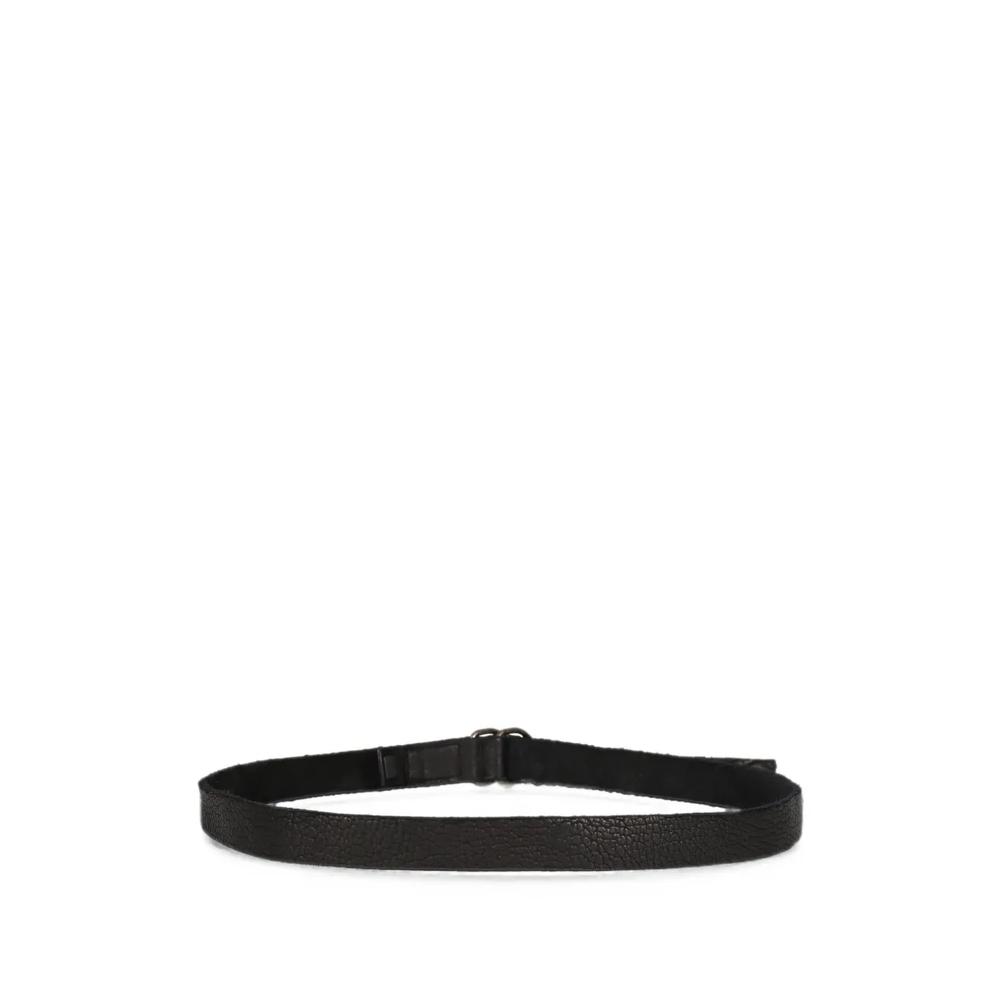 full-grain leather ring belt 2