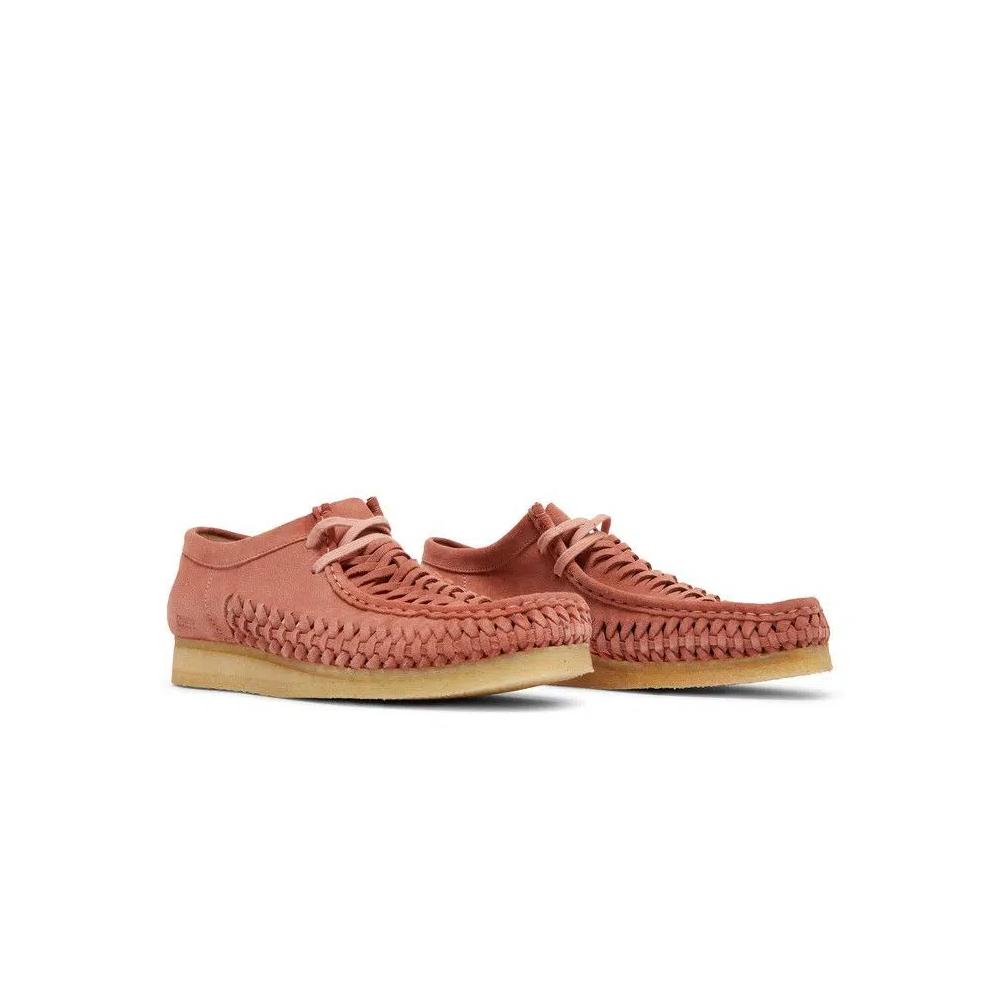 Кроссовки Clarks Supreme x Woven Wallabee 'Pink' 8