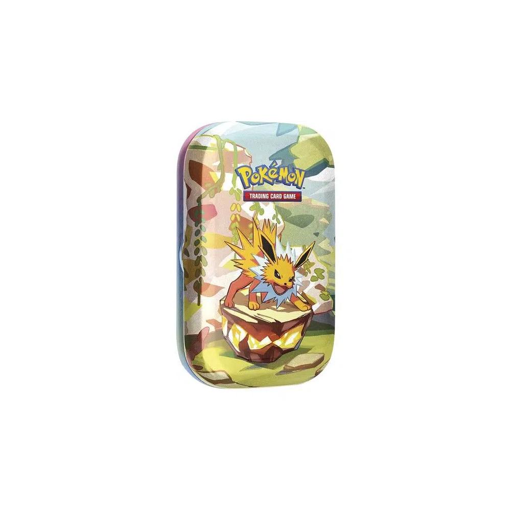 Коллекционные карточки Pokémon Scarlet & Violet: Prismatic Evolutions Мини-банка (Джолтеон) 2