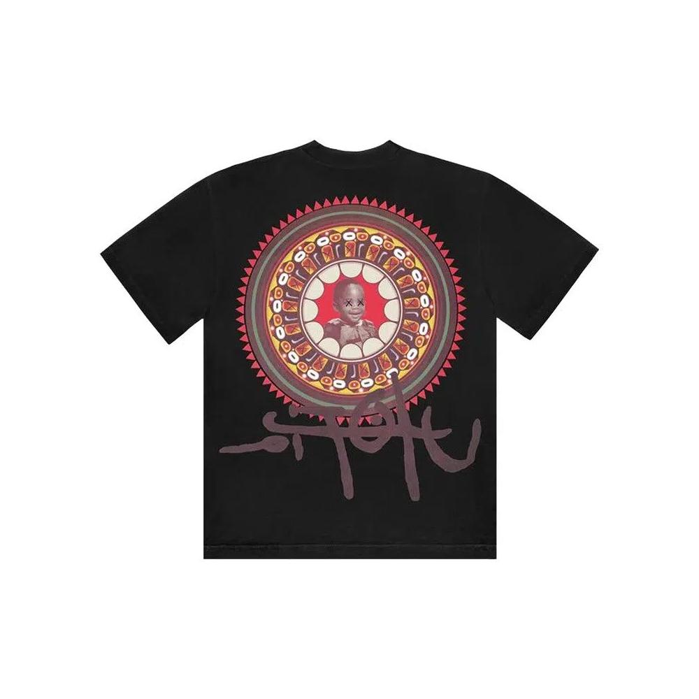 Футболки Cactus Jack от Travis Scott Utopia x Kaws Tee II 'Black' 2