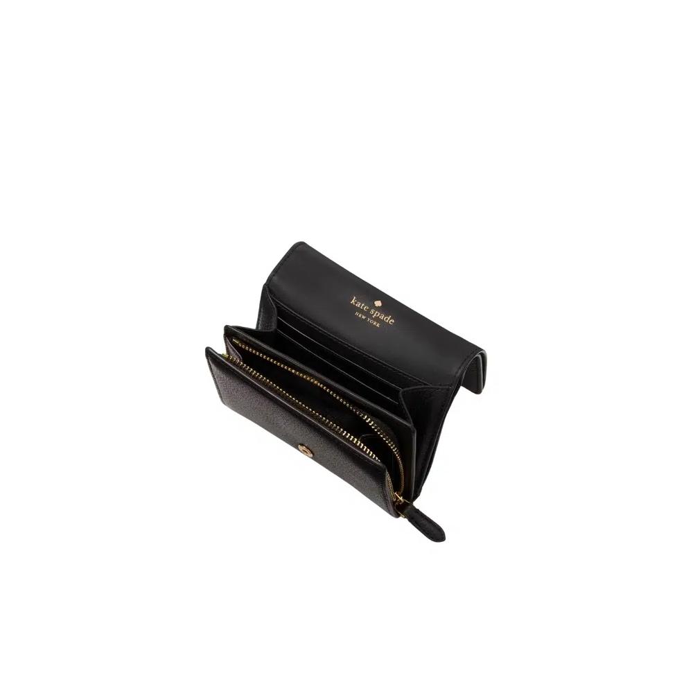 Kate Spade Kayla Small L-Zip Wallet в черном цвете KK056 2
