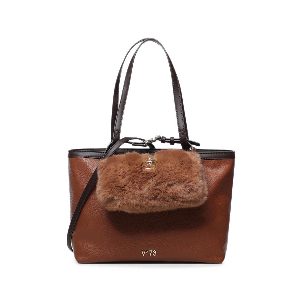 faux-fur pouch shoulder bag 1