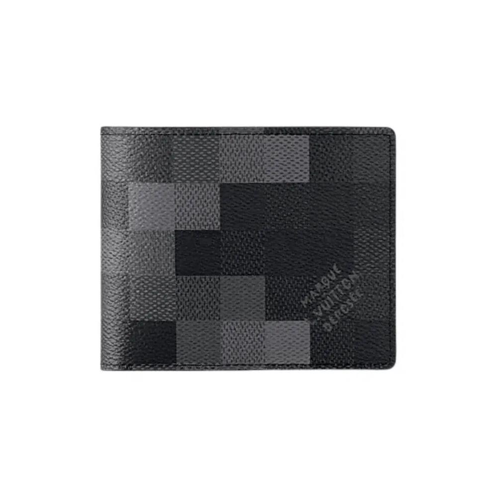 Кошельки Louis Vuitton Slender Wallet 'Damoflage Black Canvas' 1
