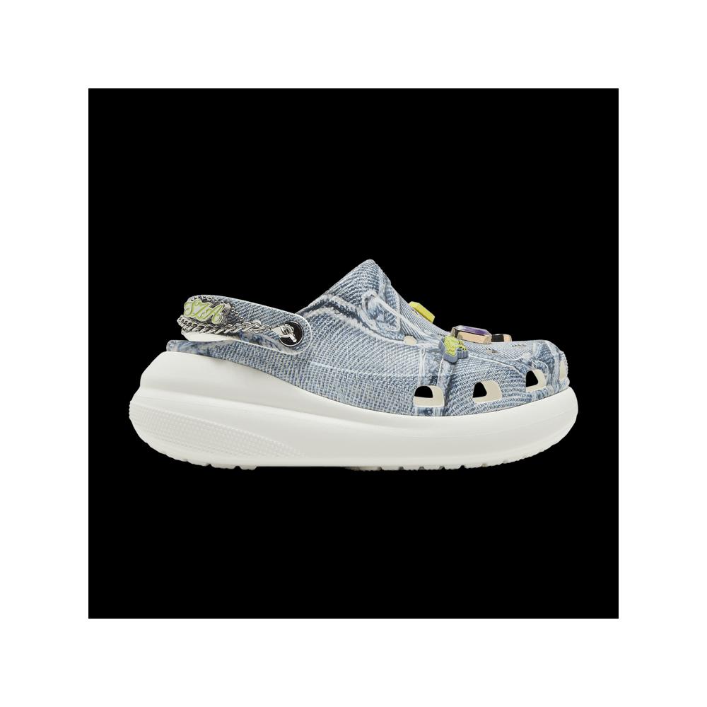 Клоги SZA x Crocs Classic Crush Clog 'Denim' 1