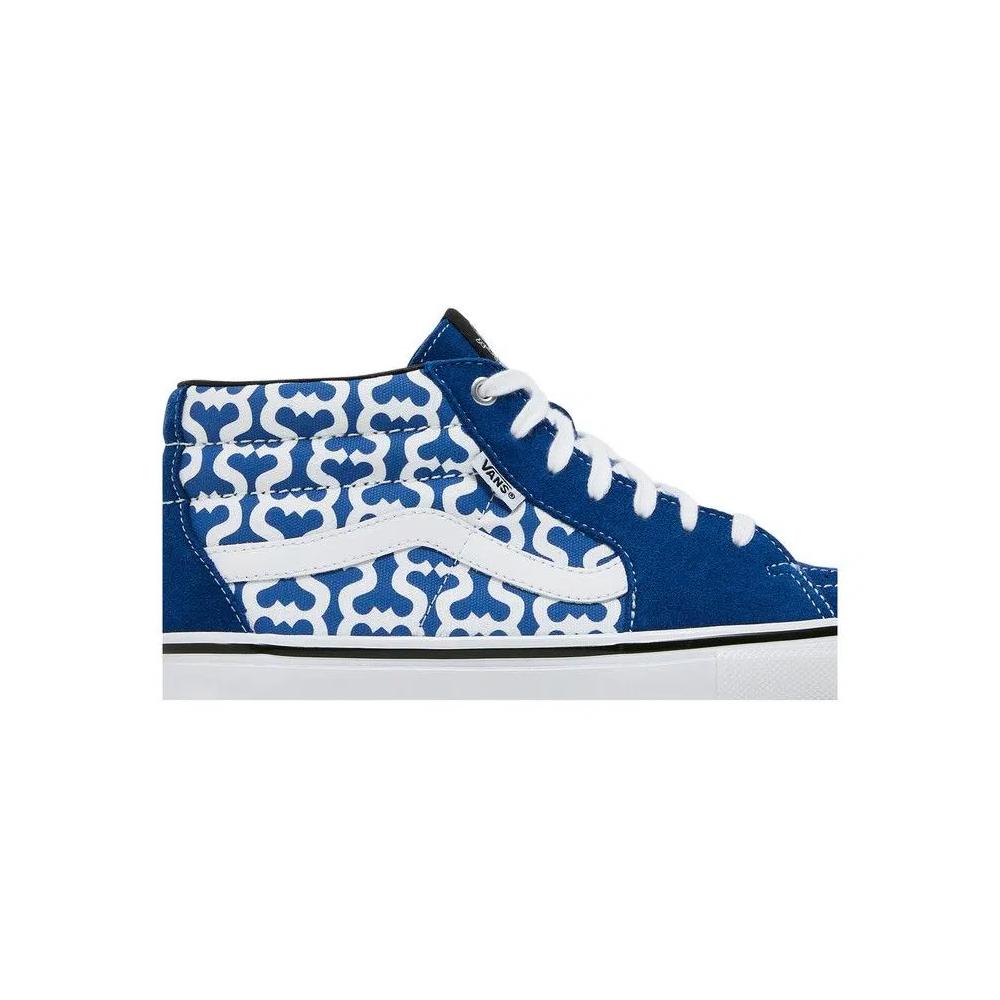 Кроссовки Supreme x Vans Grosso Mid 'Monogram S - Royal' 2