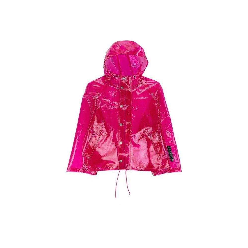 Верхняя одежда Acne Studios Hooded Transparent Jacket 'Pink' 1
