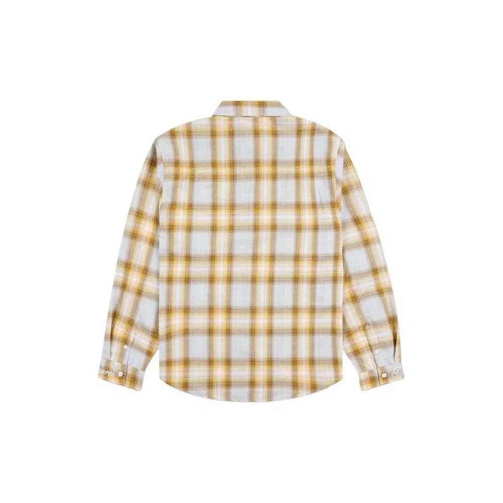 Топы Pleasures Dizzle Button Up 'Дижон' 2