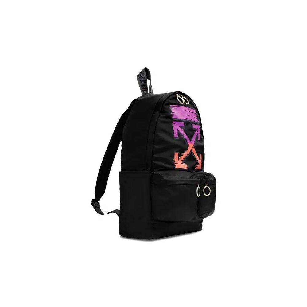 Рюкзаки Off-White Marker Backpack 'Black/Fuchsia' 3