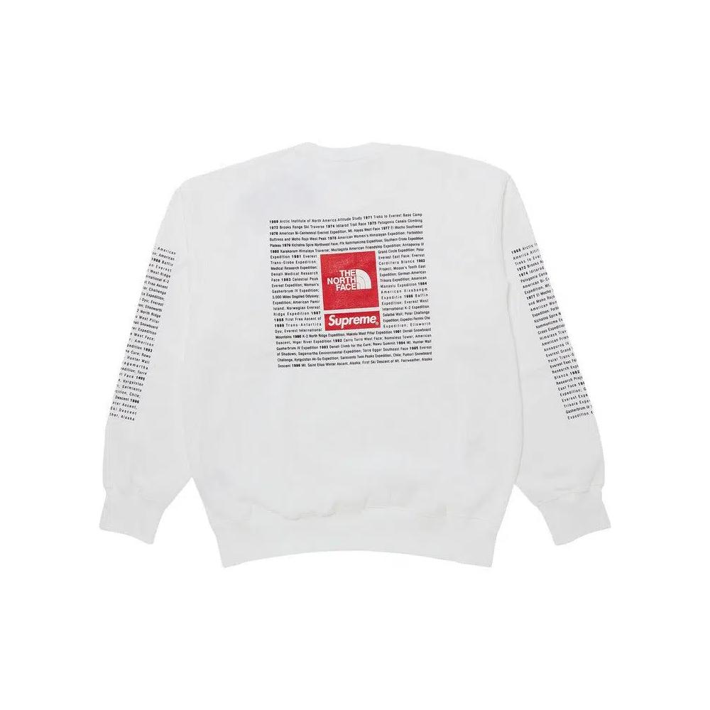 Свитшоты Supreme x The North Face Crewneck 'Black' 2