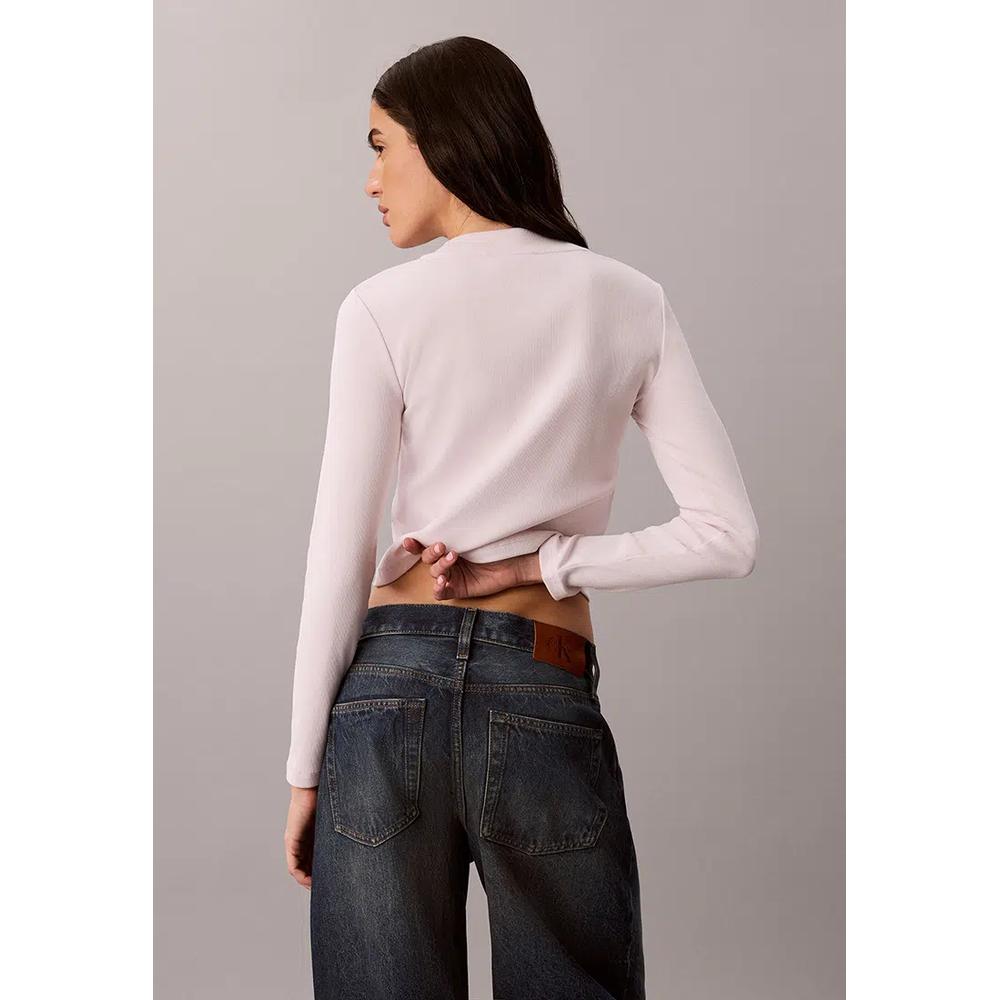 Детский топ с длинным рукавом и монограммой - Calvin Klein Jeans 2