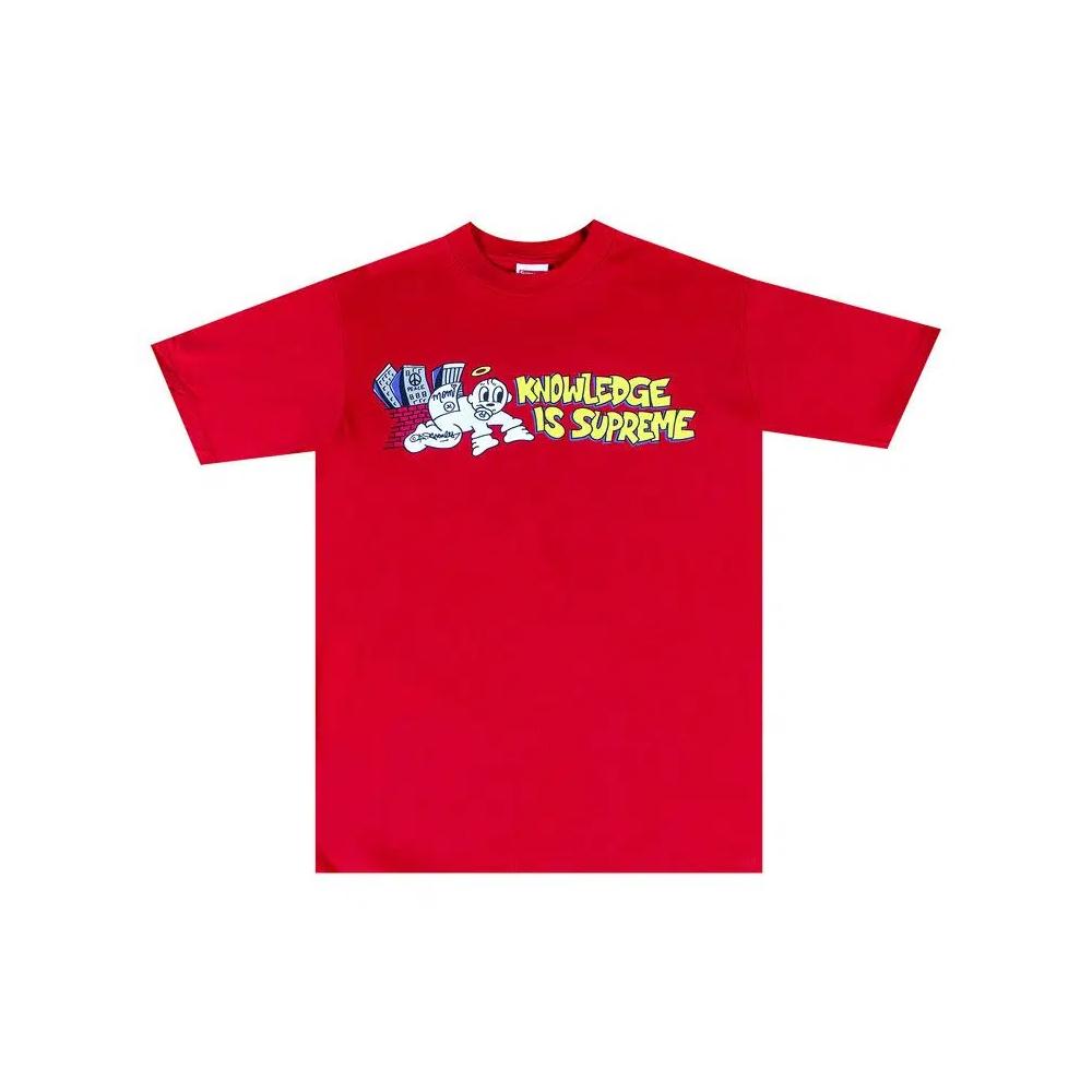 Футболки Supreme Knowledge Tee 'Red' 1
