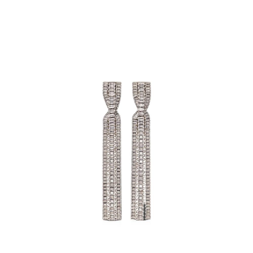 crystal-embellished drop earrings 1