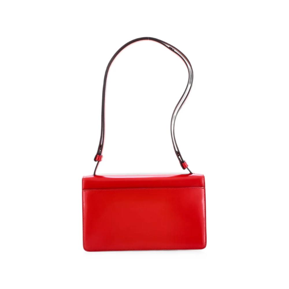 Сумка на плечо Embleme Triangle Logo Flap Bag Spazzolato 2