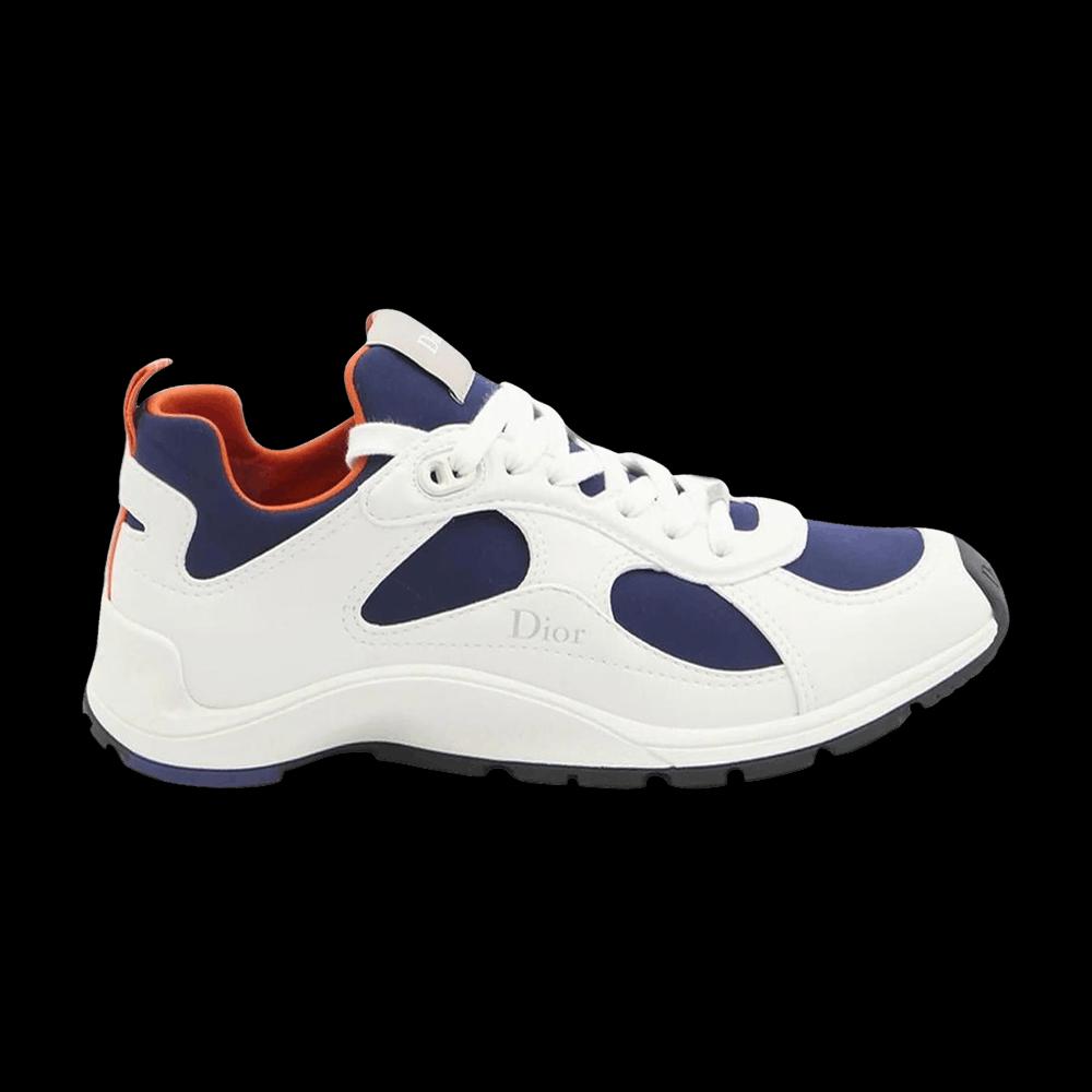 Кроссовки Dior Homme Mile Lace-Up Sneaker 'White Blue' 1