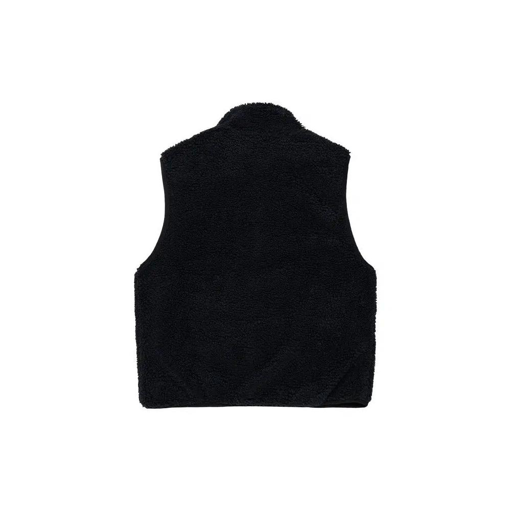 Жилеты Stussy Sherpa Reversible Vest 'Black' 2