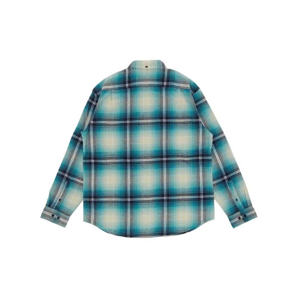 Фланелевые рубашки Supreme Shadow Plaid Flannel Shirt 'Blue' 2