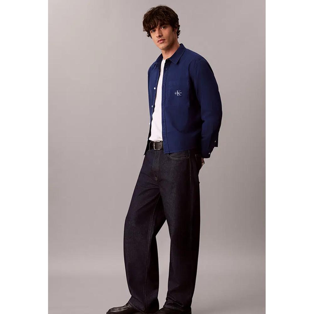 Оксфордская рубашка с длинным рукавом - Calvin Klein Jeans 6