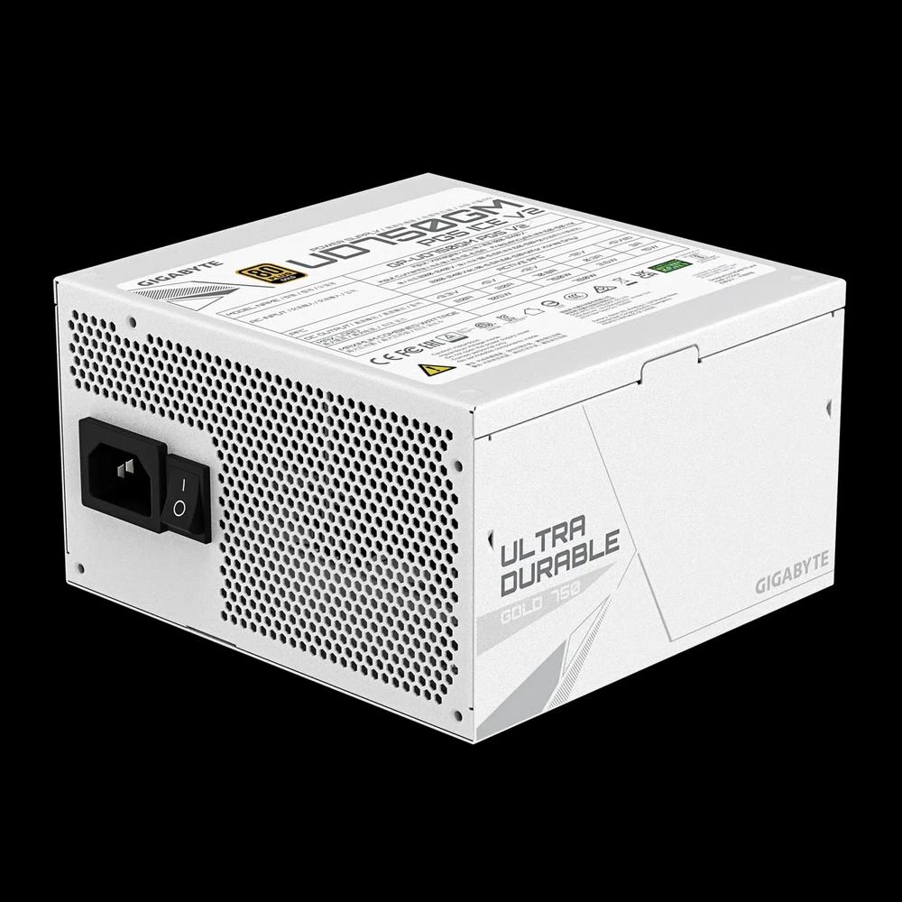 GIGABYTE UD750GM PG5 V2 ICE 750W 80Plus Gold сертифицирован, полностью модульный блок питания - белый 3