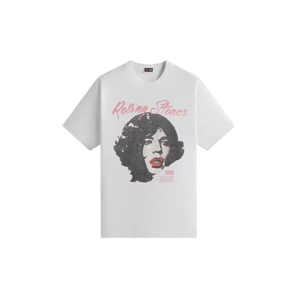 Топы Kith For Rolling Stones Far Away Eyes Vintage Tee 'White' 1