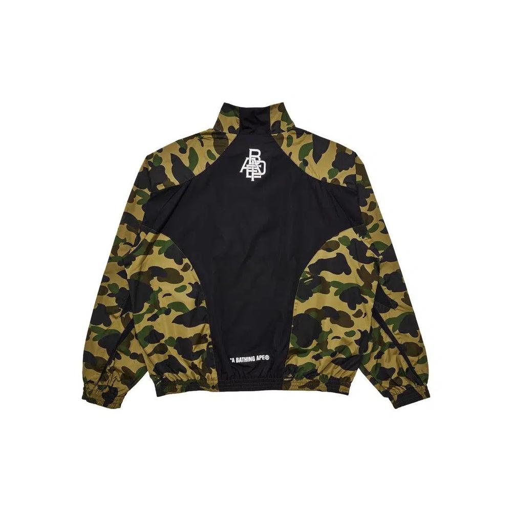 Куртки BAPE 1st Camo Stand Collar Track Jacket 'Green' 2