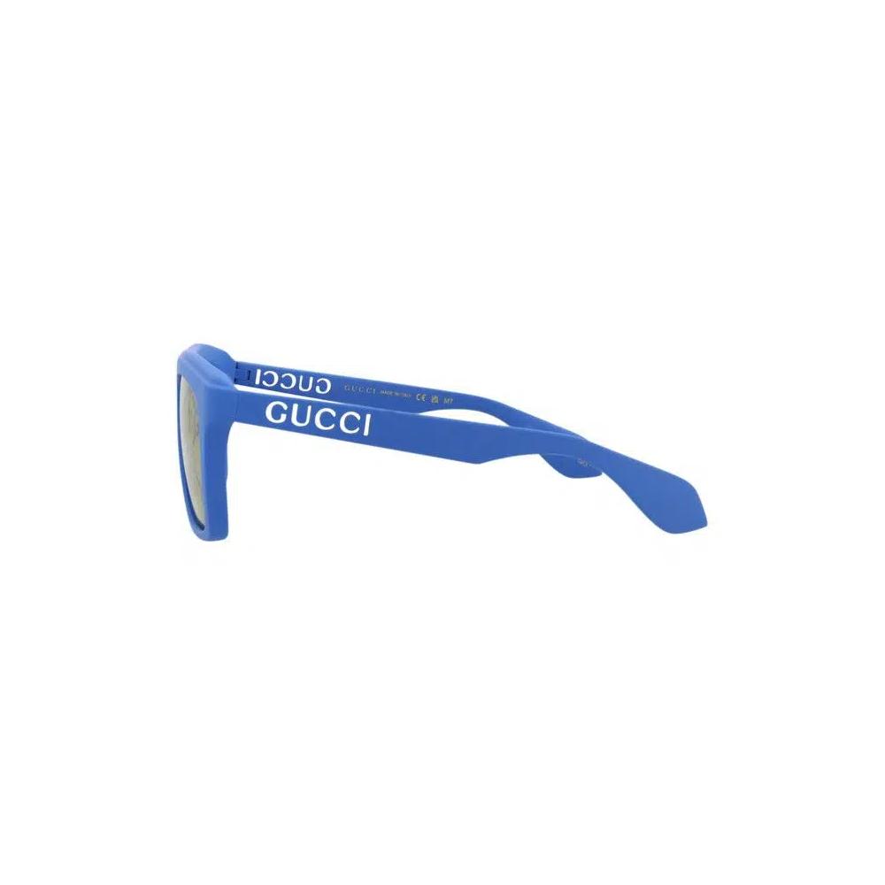 Квадратные солнцезащитные очки Gucci 'Blue' 2