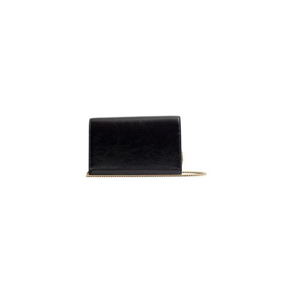 Кошельки Saint Laurent Wallet On Chain 'Noir' 2