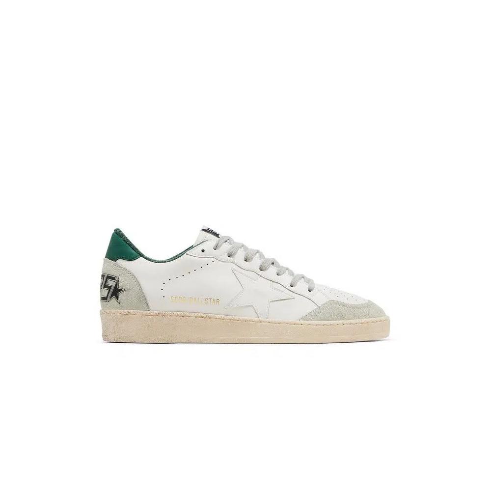 Кроссовки Golden Goose Ball Star 'White Ice Green' 1